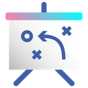 Free Strategy Planning Board Icon