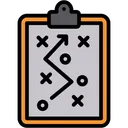 Free Artboard Football Player Strategy Player Strategy Icon