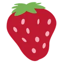 Free Strawberry Fruit Emoj Icon