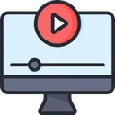 Free Streaming En Ligne Streaming Video En Ligne Video En Ligne Icône