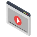 Free Streaming Video Clip Video Video En Pause Icône