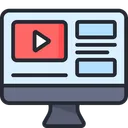 Free Streaming Video En Ligne Video En Ligne Streaming Video Icône