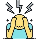 Free Stress Man Sad Icon