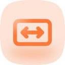 Free Stretch Width Icon