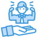 Free User Hand People Icon