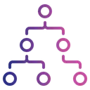 Free Bureau Structure Haut Icône