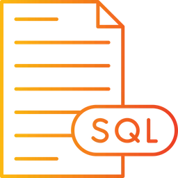 Free Structured Query Language Data File Icon - Download in Gradient Style