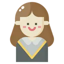 Free Student Student Girl Icon