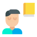 Free Book Boy Study Icon