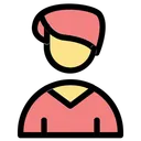 Free Male Student Study Icon