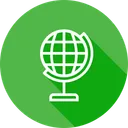 Free Study School Map Icon