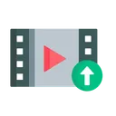 Free Subir Video Subir Flecha Icono