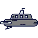 Free Submarine Miilitary Submarine Ocean Icon