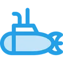 Free Submarine Underwater Nautical Icon