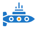 Free Submarino Militar Ejercito Icono