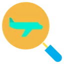 Free Flugsuche Flugzeugsuche Flug Suchen Symbol