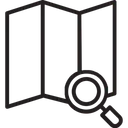 Free Karte Suchen Erkunden Karte Symbol