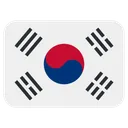 Free Sudkorea Flagge Symbol