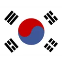 Free Sudkorea Flagge Symbol