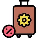 Free Suitcase Commerce And Shopping Offer Icon