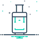 Free Suitcase Portmanteau Valise Icon