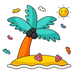 Free Summer Beach  Icon