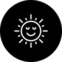 Free Sun Shine Sunny Icon