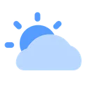 Free Sun Cloud Sky Icon