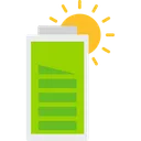 Free Sun battery  Icon