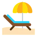 Free Sun Bed Bed Beach Icon