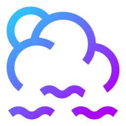 Free Sun-cloud-slow-wind-  Icon