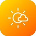 Free Sun Cloud Sunny Icon