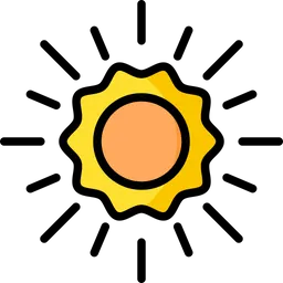 Free Sun  Icon