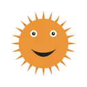 Free Sun Smiling Day Icon