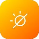 Free Sun Sunrise Sunset Icon