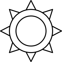 Free Sun  Icon