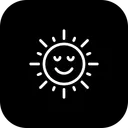 Free Sun Shine Sunny Icon