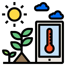 Free Sun Temperature  Icon