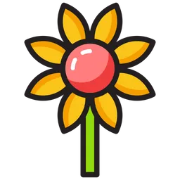 Free Sunflower  Icon