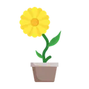 Free Sunflower  Icon