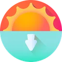 Free Sunset Sunrise Nature Icon
