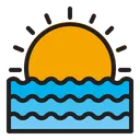 Free Sunset Sunrise Sky Icon