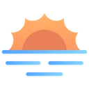 Free Sunset Sun Summer Icon