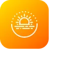 Free Sunset View Hotel Icon