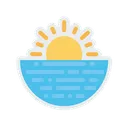 Free Sunset View Hotel Icon