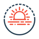 Free Sunset View Hotel Icon