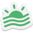Free Summer Vacation Travel Icon