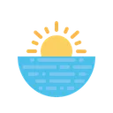 Free Sunset View Hotel Icon