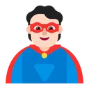 Free Superhero Flat Light Icon