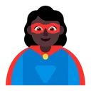 Free Superhero Flat Dark Icon